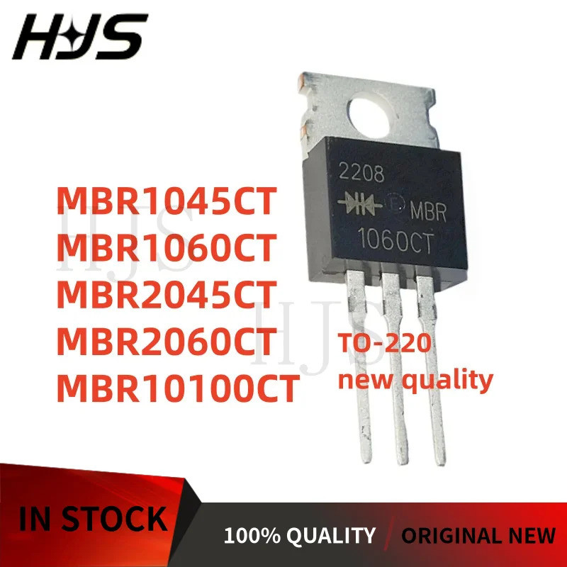 10 / chiếc 100% mới MBR1045CT MBR10100CT MBR2045CT MBR2060CT MBR1060CT TO-220 rơle điện trong kho ch