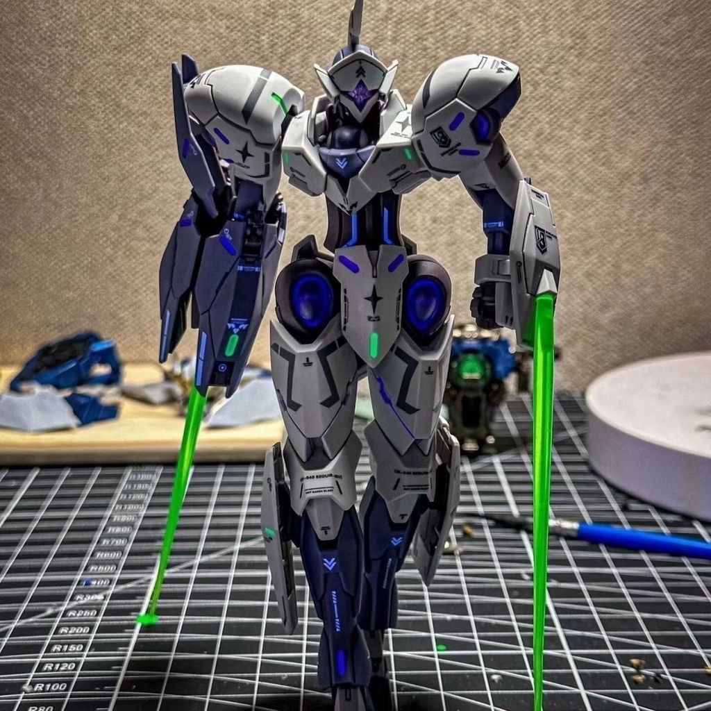 Sản phẩm mới Nội địa Demon Judge HG1 / 144 Strike Mercury Witch Gundam Mô hình lắp ráp Free Weapon B
