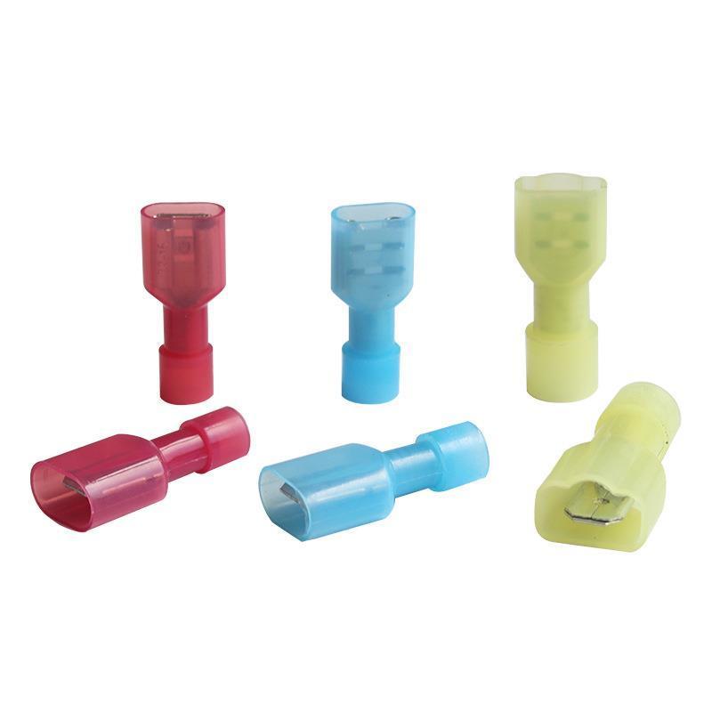 6.3 Lắp Lò Xo FDFN2-250 Nylon Cách Nhiệt Hoàn Toàn Thiết Bị Đầu Cuối Nam Nữ Mông Chèn Lò Xo Lắp Lạnh