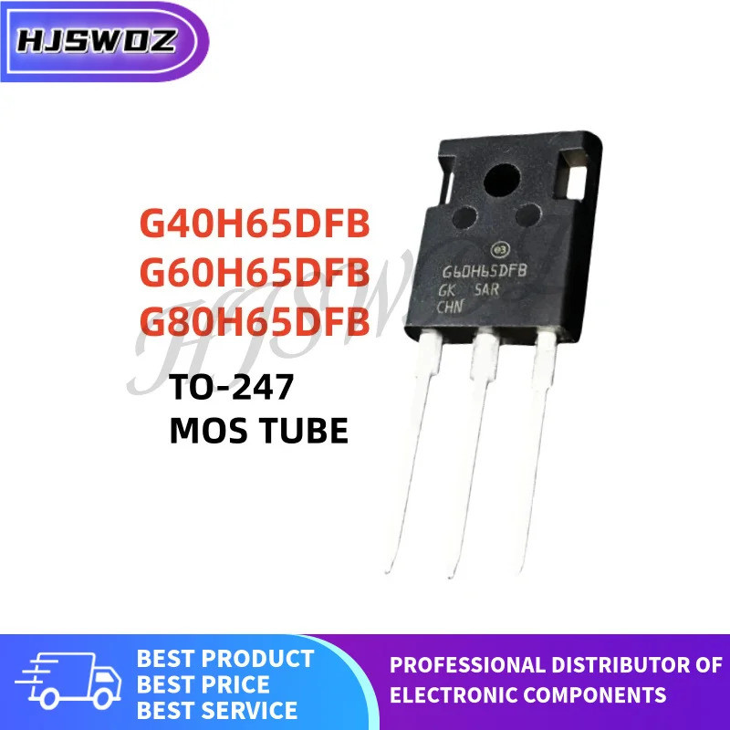 5 Chiếc G40H65DFB G60H65DFB G80H65DFB STKWA40H65FB STKWA60H65DF STGW80H65DFS TO-247 100% MỚI mos Còn