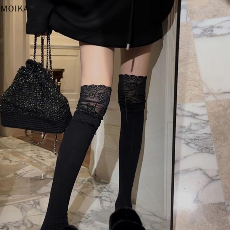 MOIKA JK Sos Mùa Đông Màu Trơn, Đàn Hồi Tốt