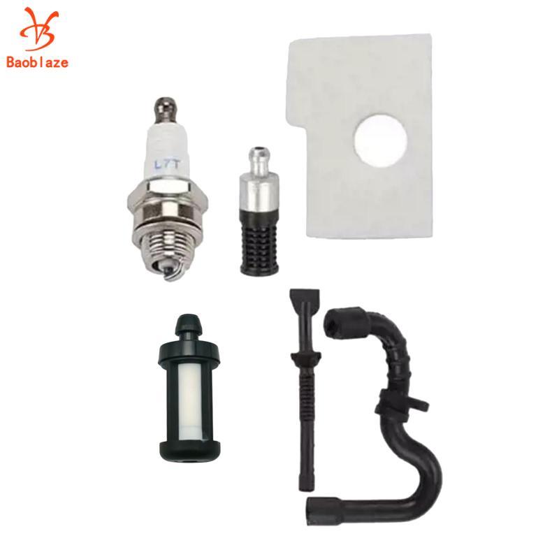 Baoblaze Line Kit Động cơ Máy cắt cỏ Phần Gas Line Dễ dàng lắp đặt Thay thế cho Phụ kiện phụ tùng MS