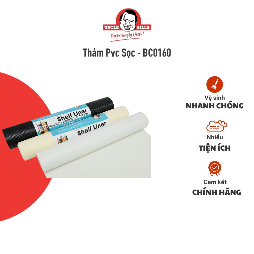 Thảm Pvc Sọc 150X41cm UNCLE BILLS BC0160