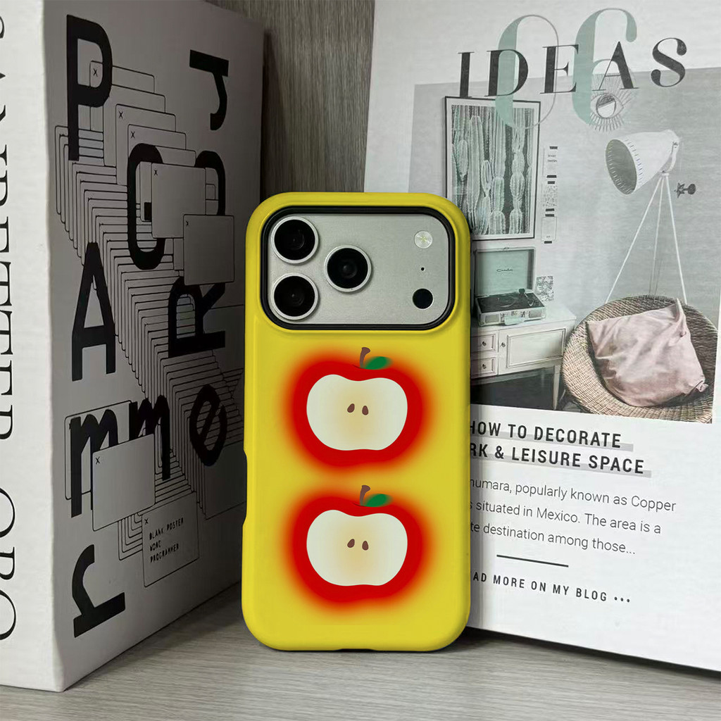 Ốp lưng mờ nối trên và dưới cổ điển 2 trong 1 cho iPhone17 Pro Max iPhone16 Pro Max iPhone15 Pro Max
