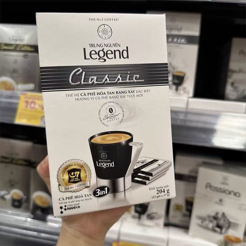 Việt Nam Nhập Khẩu G7 Đồng Bằng Trung Tâm Truyền Thuyết 204g Legend 3 Trong 1 Cà Phê 3in1 12 Thanh *