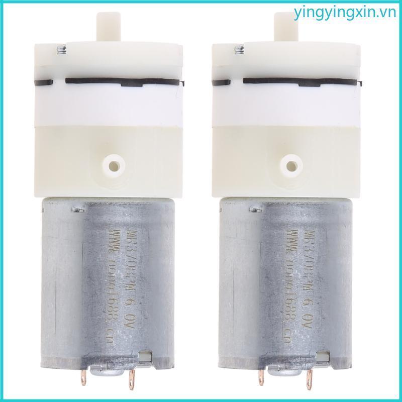 YIN 2 Miếng Mini 370 Motor Mini Electric DC6V Dễ dàng lắp đặt