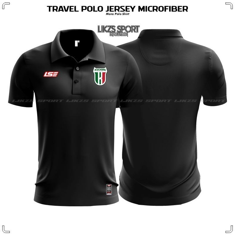 Nhiều kích cỡ có sẵn cho bộ đồ du lịch Kuching FC DX1-LSE bóng đá Polo sợi nhỏ | Berkolar, Bazhou