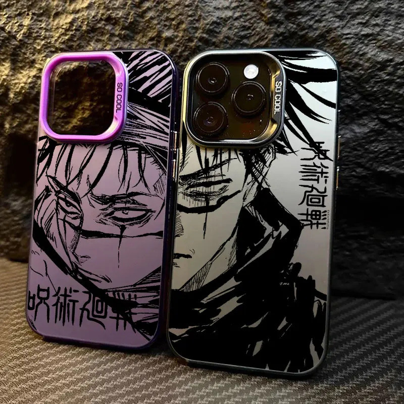 Anime Coque Cho Apple iPhone 16e 16 14 15 13 11 Pro Max Jujutsu Kaisen Choso ART Case 15 Plus 12 Min