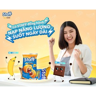 Combo 5 Staff Bánh Mì Socola Chuối 60g