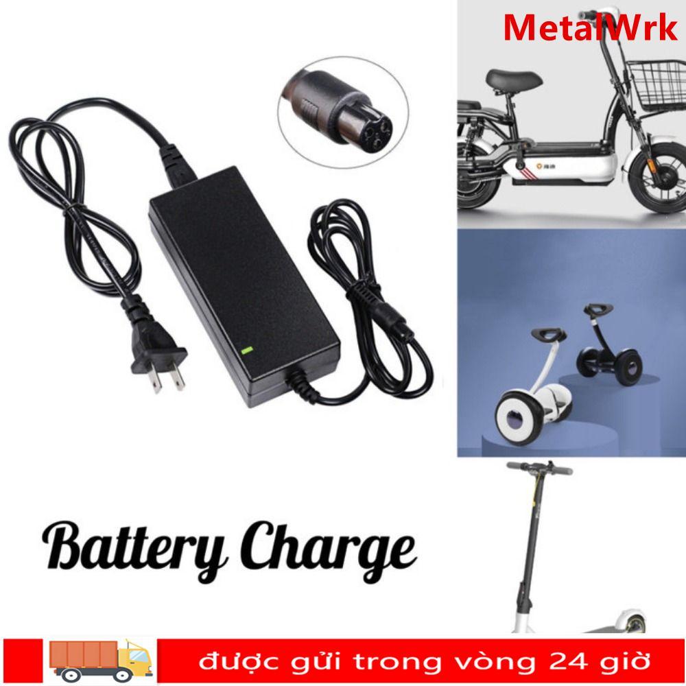 Bộ sạc xe đạp điện METALWRK US Cắm nguồn nhanh cho xe đạp điện pin Li-on 36V