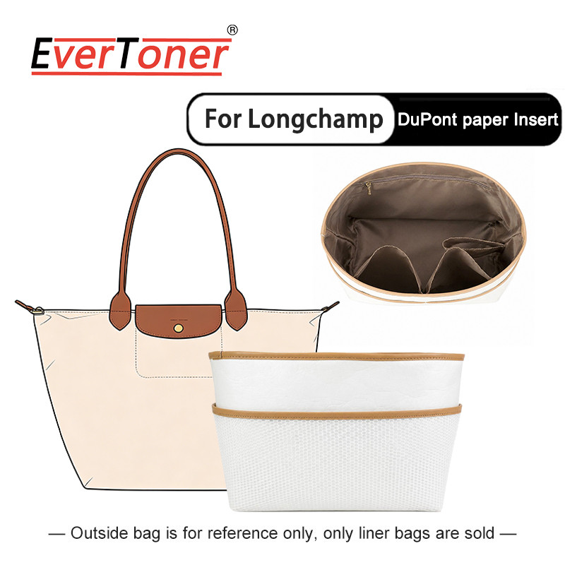 Túi giấy sợi EverToner Chèn cho túi xách Longchamp Tote Túi lót bên trong