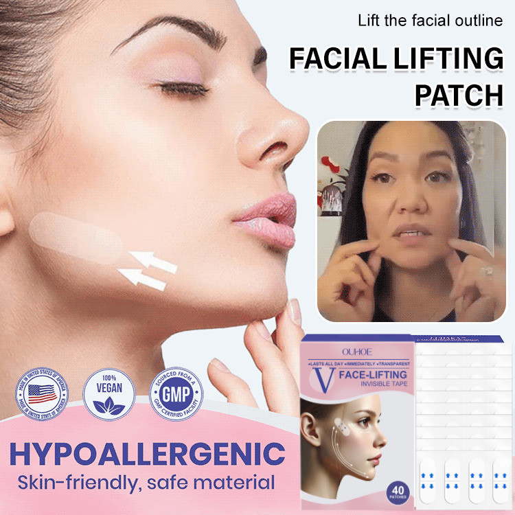 【Immediate Face Lift】Face Lifting Tape For Jawline Slimming / Face Lift Tape / V Shape Face / Double