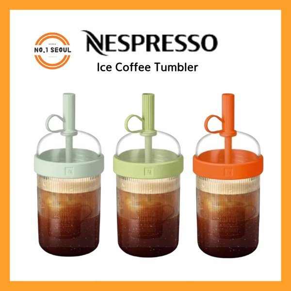 Nespresso Nomad Tumbler Ice Coffee Phiên bản giới hạn 540ml Cốc cà phê lạnh Cốc du lịch có thể tái s