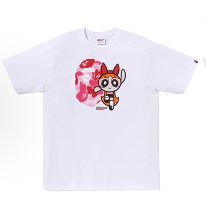 Áo thun Cotton ngắn tay in hình Aape Flying Apsara - Thích hợp cho cặp đôi
