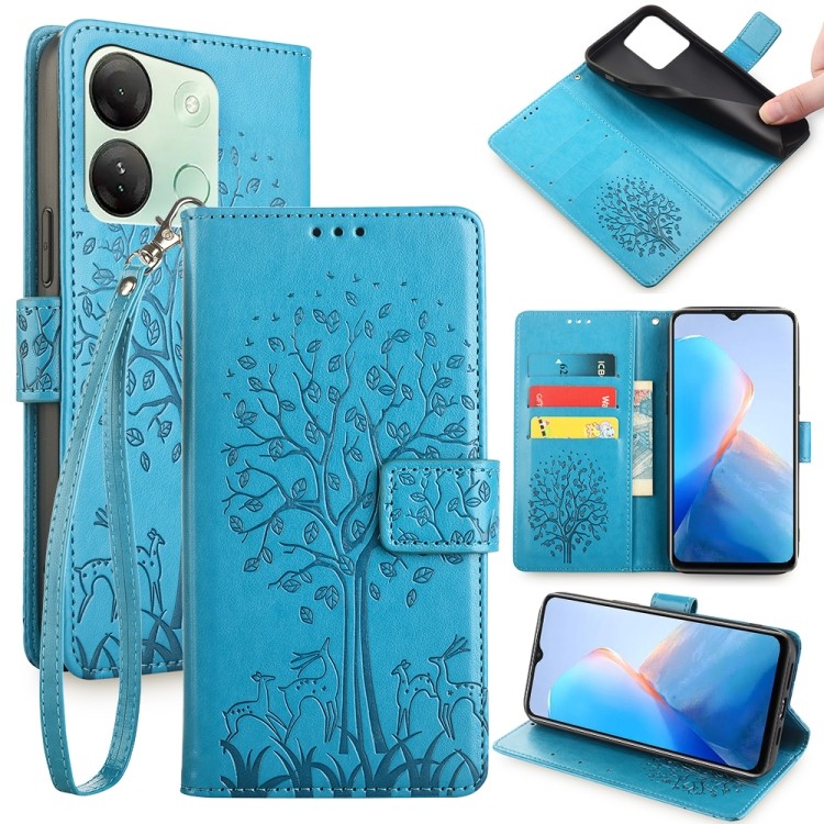 Để giao hàng Vỏ điện thoại da dập nổi Tree & Deer cho Infinix Hot 60 Pro + 4G / Infinix Note 60 5G /
