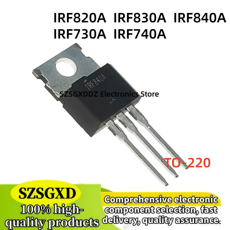 5 Chiếc IRF820A IRF820 820A IRF830A IRF830 830A IRF840A IRF840 840A IRF730A IRF730 730A IRF740A IRF7