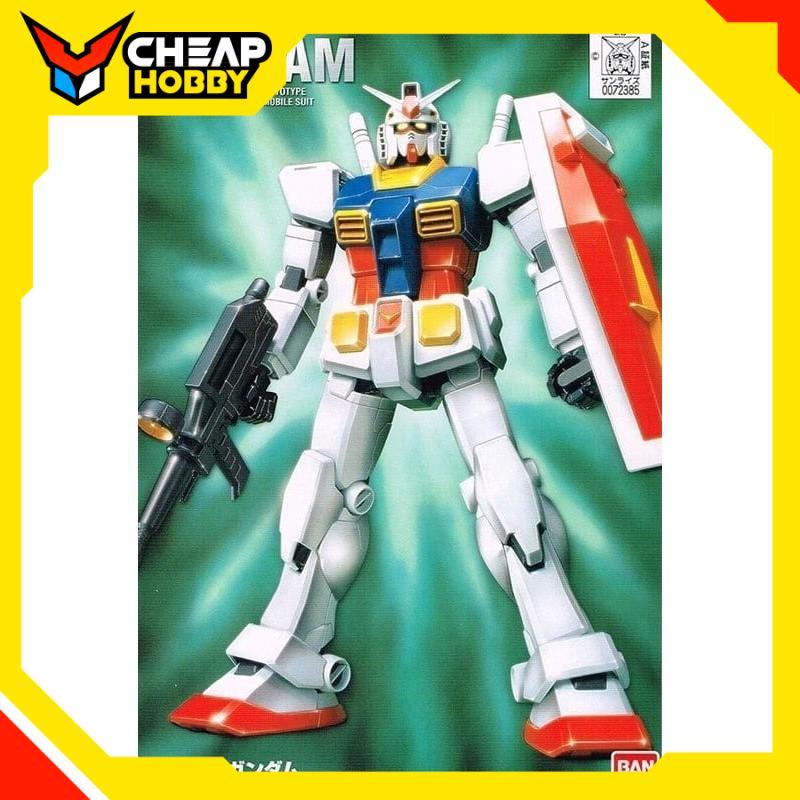 Mô Hình Lắp Ráp Gundam FG 1/144 RX-78-2 Gundam của Bandai Nhật Bản