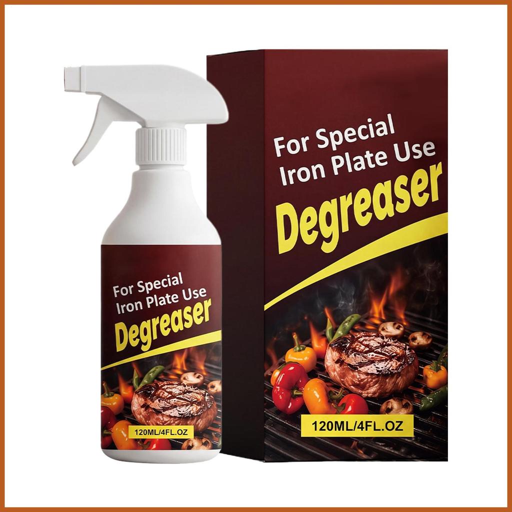 BBQ Grill Cleaner Spray Tác dụng nhanh Phục hồi Giải pháp tỏa sáng BBQ Grill Grate Cleaner cho lò nư