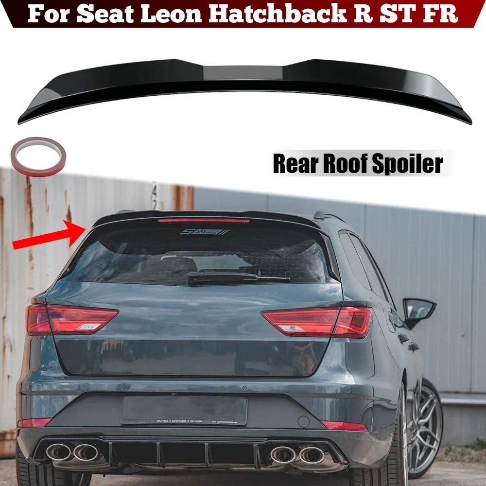 Cho Ghế Leon Hatchback R ST FR Phía Sau Thân Cây Nắp Đen / Carbon Nhìn Mái Cánh Cánh Gió Đa Năng Ngo