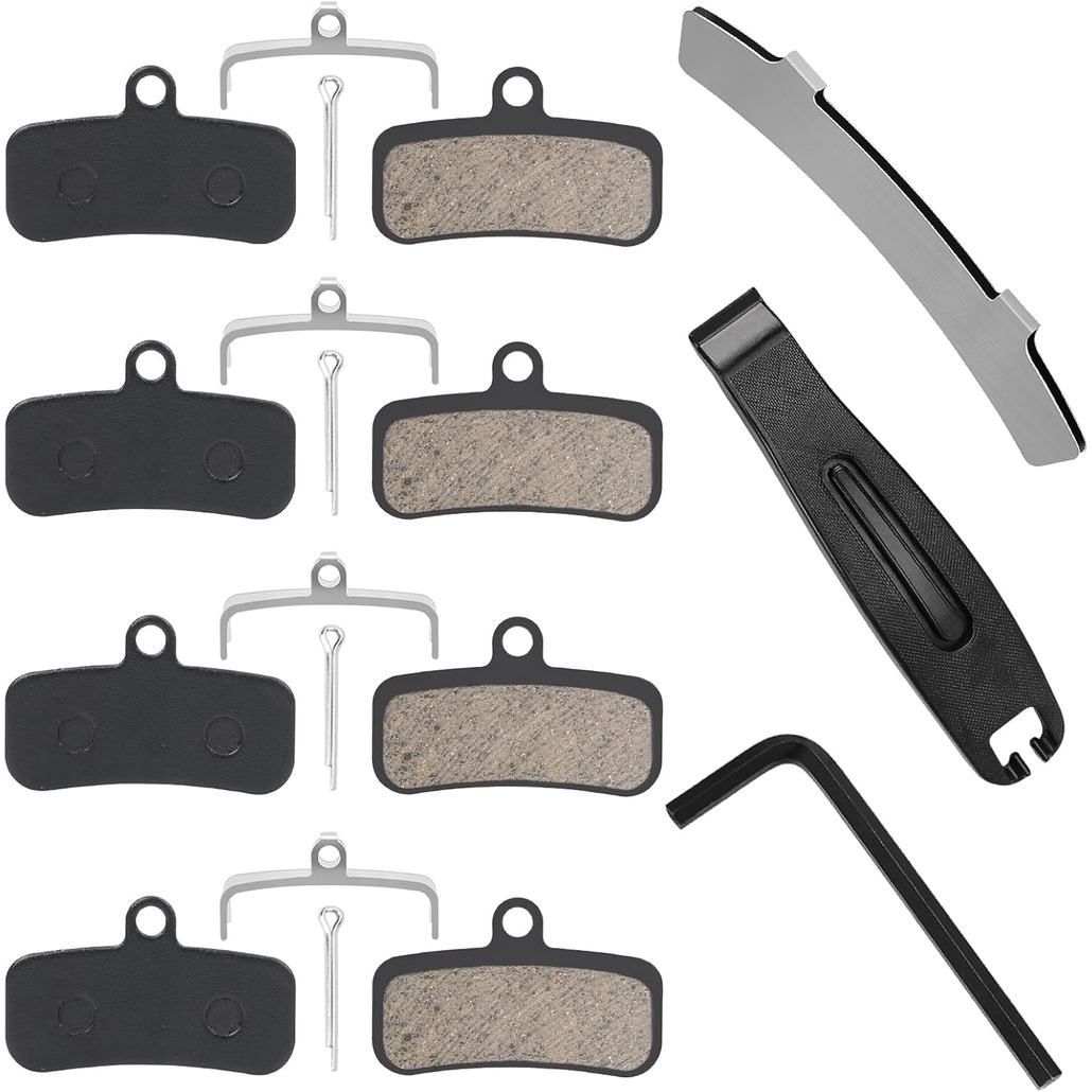 Má phanh đĩa xe đạp tương thích Shimano và Tektro, phù hợp xe đạp leo núi/Ebike/MTB, bao gồm dụng cụ
