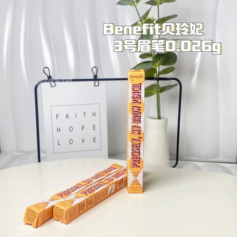 Benefit Benefit Belling Feigen Clear Ultra-Fine Eyebrow Pencil Tự động xoay số. 03 Màu 0,026 g4-2-8