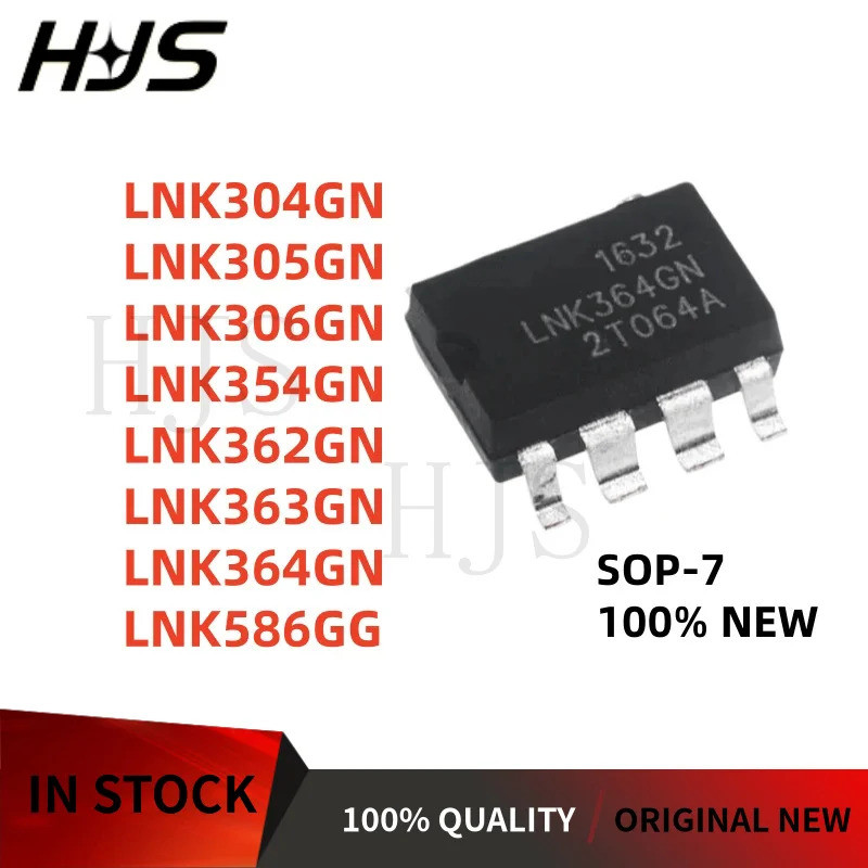 10 Cái 100% Mới LNK363GN LNK354GN LNK304GN LNK305GN LNK586GG LNK364GN LNK306GN LNK362GN SOP-7 Chip q