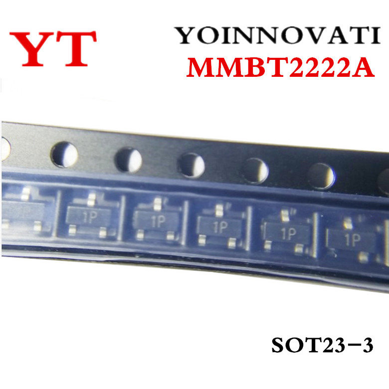 100 Cái / lốc MMBT2222A MMBT2222 2N222 1P SOT-23 IC Chất Lượng Tốt Nhất