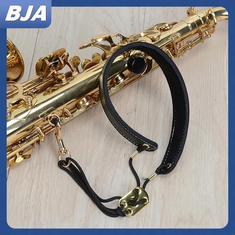 BJA Có Thể Điều Chỉnh Saxophone Ne Dây Da Đệm Sax Dây Treo Dây Đeo BJA