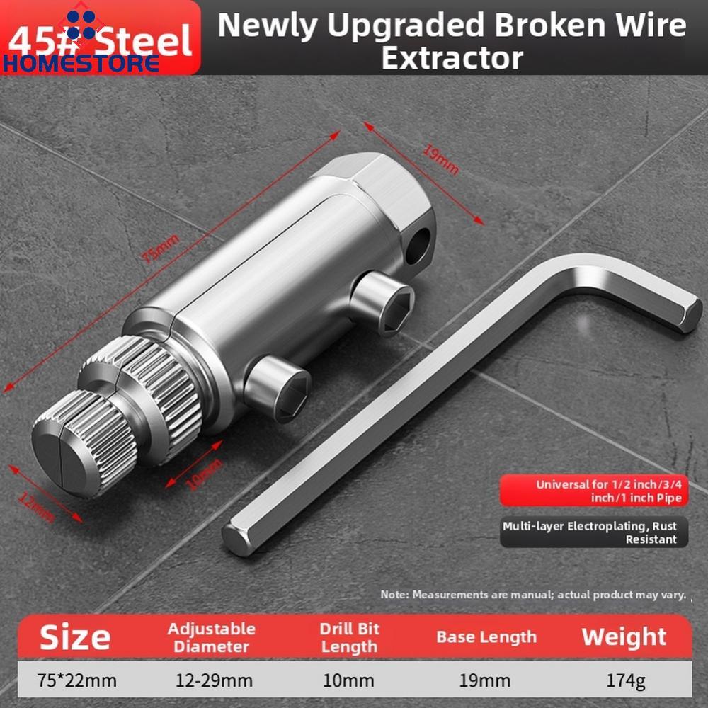 [Homestore]Faucet Extractor Forged Alloy Carbon Steel Ergonomic Grip Compact Portable