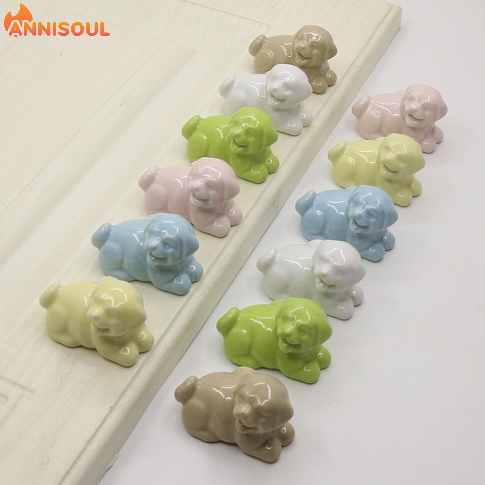 [NISO]Playful Animal Themed Cabinet Hardware with FOR PUPPY Illustration for Kids Room