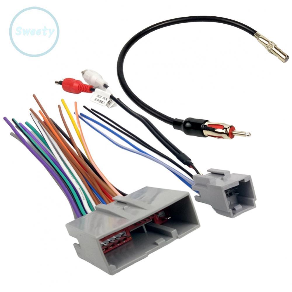 Bộ đầu nối dây và dây đuôi CD cho đài phát thanh ô tô được chọn cho xe Ford