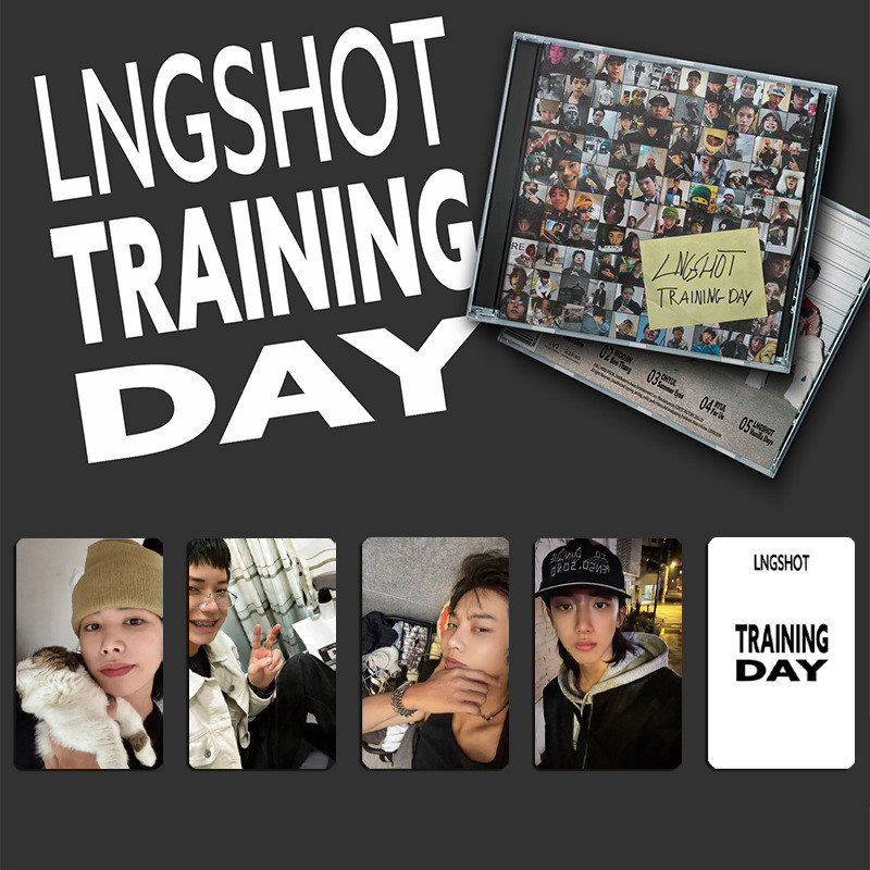 4 Ngày tập luyện LNGSHOT Thẻ Lomo CALLERS Album Photocards FANPLE Tuần phát sóng Makestar Soundwave 