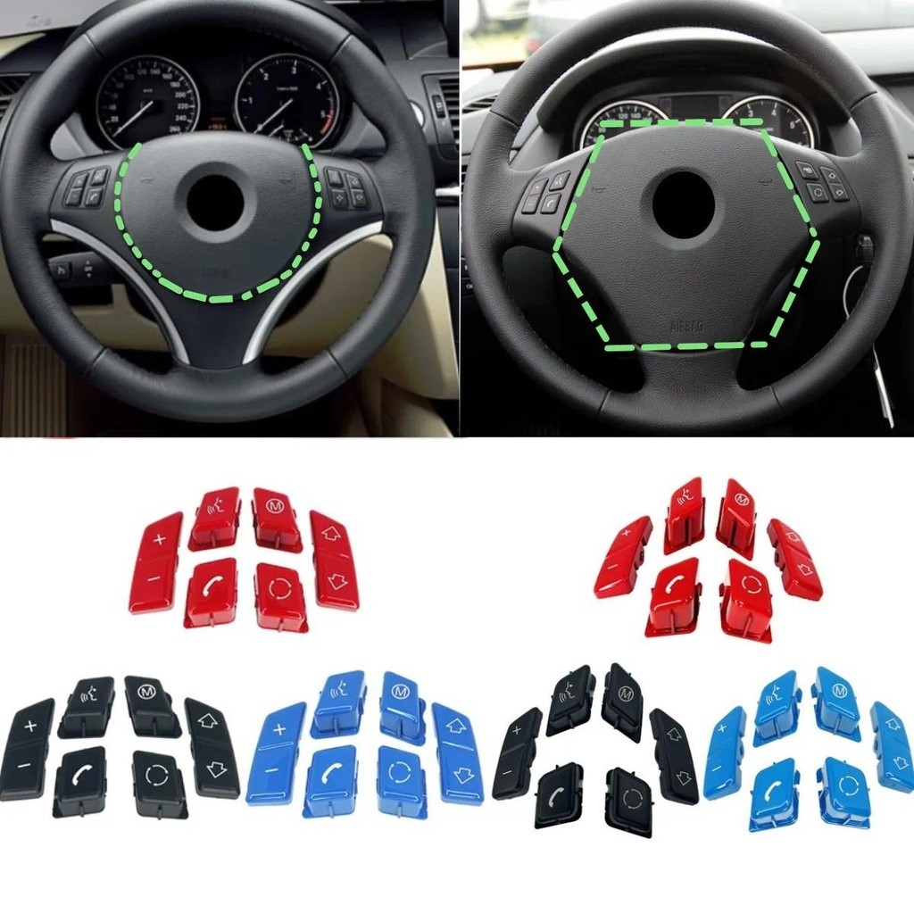 Vô Lăng Ô Tô Nút M Thay Thế Dành Cho Xe BMW 3 Series E90 E92 E93 M3 / 1 Series E81 E82 E87 E88 / X1 