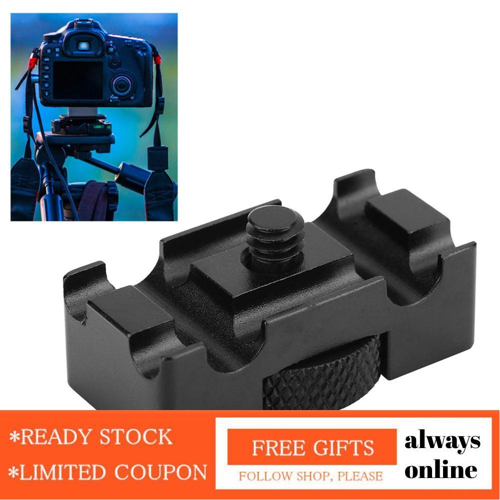 Alwaysonline Kẹp Khóa Cáp Hai Rãnh Bảo Vệ Camera Cho Armor Cage Follow Focus