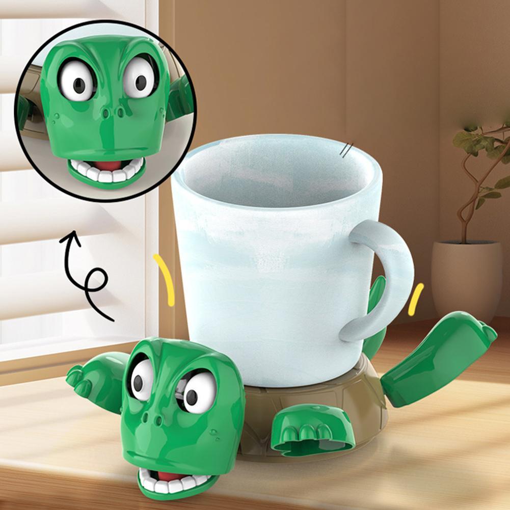Funny Turtle Coaster 3d In - Trang trí bật ra tương tác Petg Home Fun Chịu nhiệt D9q0
