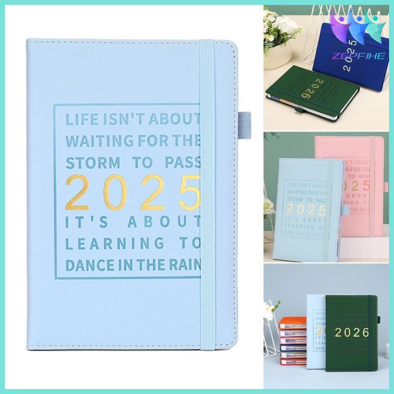 Nio 2025 Leather Planner 2025 Journal Notebook Planner Nhật ký học thuật Nhật ký hàng tuần Kế hoạch 