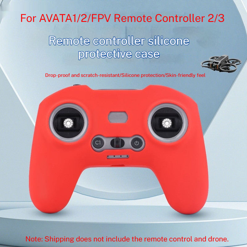 Dành Cho DJI FPV Combo Racing Drone Dây Avata 2 Vỏ Bảo Vệ Silicon Ốp Lưng Điều Khiển Từ Xa Phụ Kiện