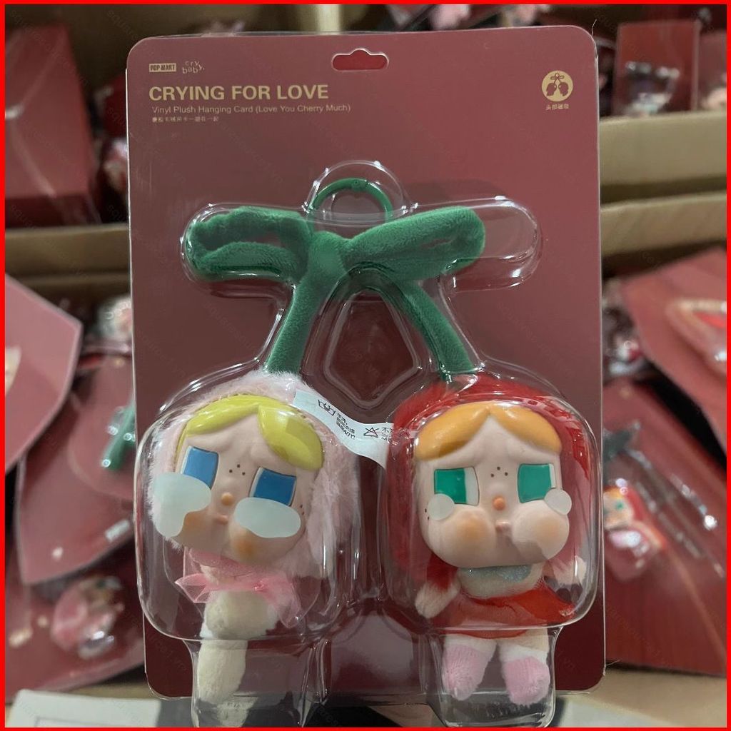 SS Crybaby Cherry Crybaby twins Vinyl Plush Tears of Cupid Lisa Đồ chơi cùng phong cách