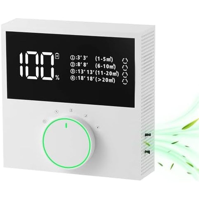 gative Ion,Portable Negative Ion Generator for Home, Air Ionizers Air purifier For Use in Rooms With