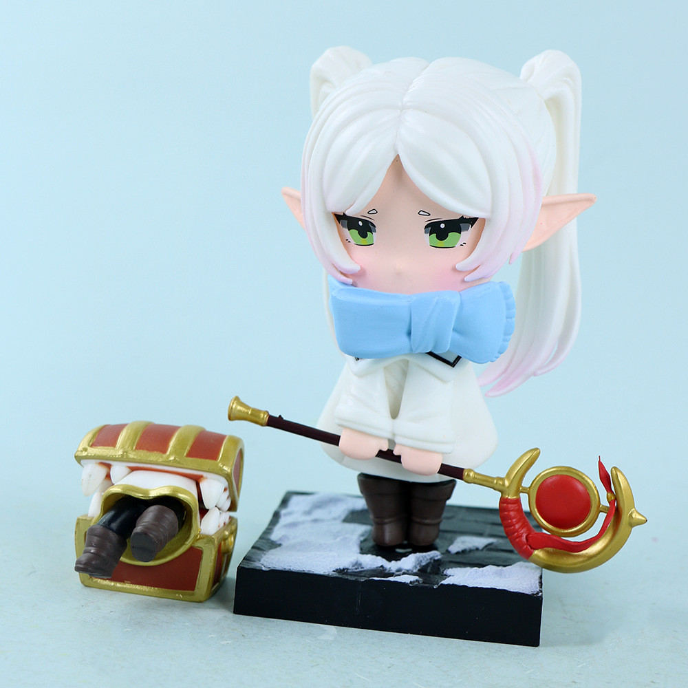 Tang lễ Frilean Anime Cô gái xinh đẹp Thứ cấp Đồ trang trí bằng tay Mô hình Cô gái xinh đẹp Series L