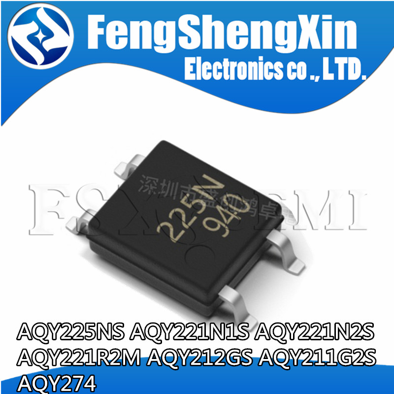 10 chiếc AQY225NS AQY221N1S AQY221N2S AQY221R2M AQY212GS AQY211G2S AQY274 AQY274A SOP 225N 221N1 211