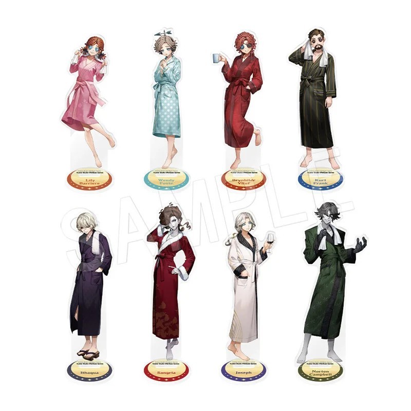 Standee Identity V Mô Hình Mica Acrylic Trang Trí Bàn Học Nhân Vật Lily Barriere Kurt Frank Ithaqua 