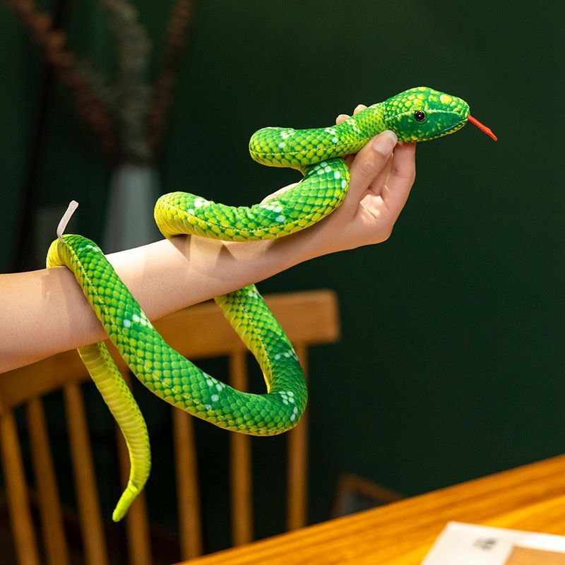 Mô Phỏng Búp Bê Python Hổ Mang Gối Búp Bê Giả Bạn Gái Sang Trọng Đồ Chơi Trẻ Em Ngủ Quà Tặng Sinh Nh