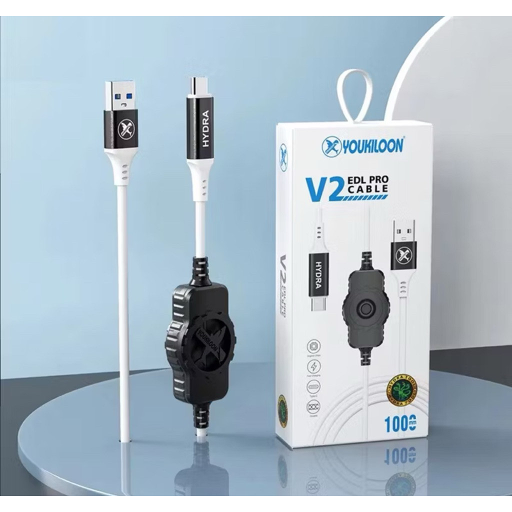 Cáp YOUKILOON HYDRA V2 EDL PRO Type-C USB Cable for Hydra Dongle NEW 2024