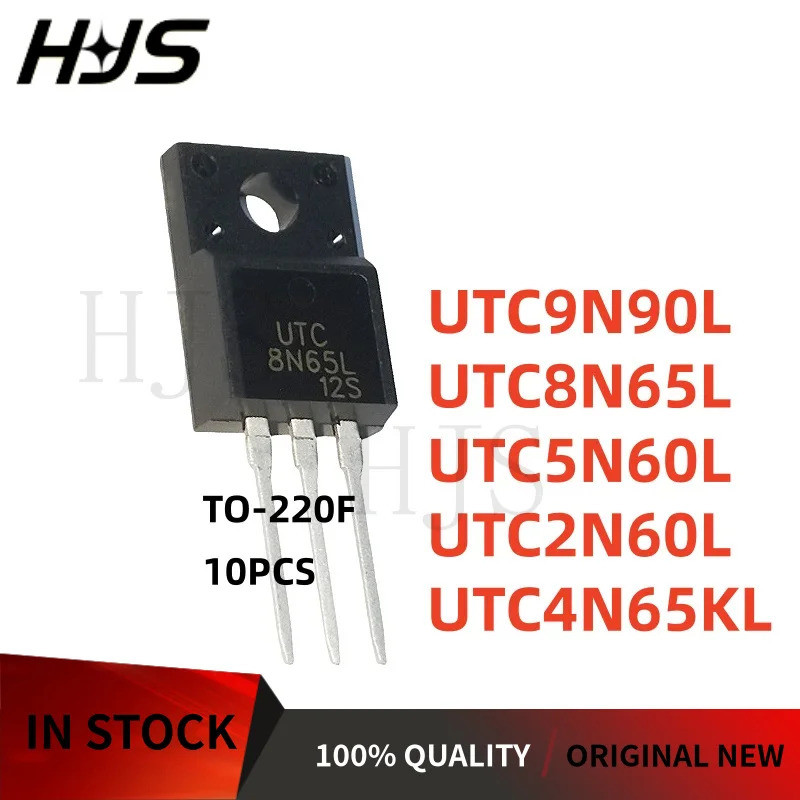 10 Cái UTC2N60L UTC4N65KL UTC5N60L UTC8N65L UTC9N90L MOSFET TO-220F ỐNG chip ic mos XLZ2