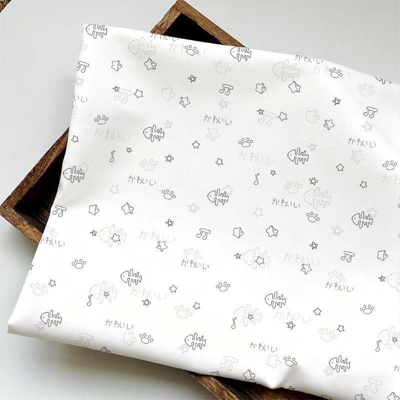 Hàn Quốc Ins Mèo Dễ Thương Xương Cá Nhung Khăn Trải Bàn 90x60 120x80 DIY Vải Vanity Để Bàn Thảm