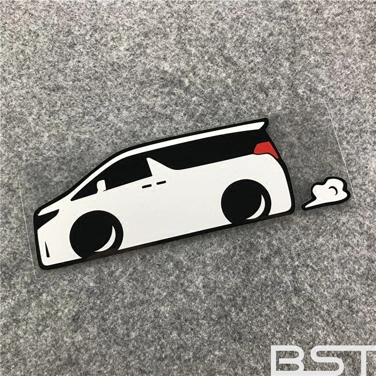 Toyota Toyota Alphard Sửa Đổi Alphard Thấp Nằm Phiên Bản Q Deluxe MPV Nhãn Dán Nhắc Nhở Cửa Tự Động