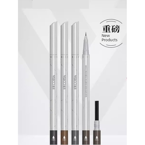 eyeliner chì kẻ mắt VEEECCI VEECCI Bút kẻ mắt dạng lỏng Dây tóc Đám mây chảy không dễ nhòe Bút Gel h