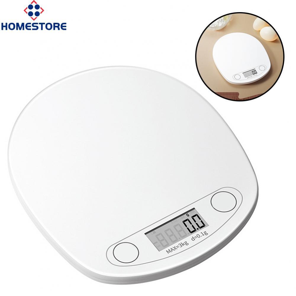 [Homestore]Digital Kitchen Scale 5kg Capacity Gram Ounce ML Units Fast Switch Tare Function