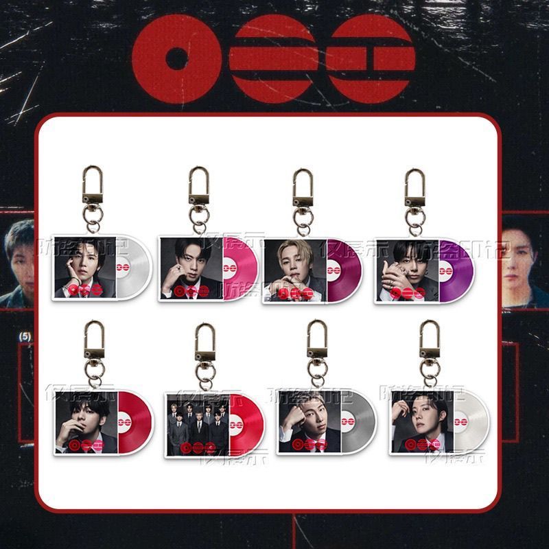 BTS Return < ARIRANG Album Vinyl Single Seal Acrylic Móc Khóa Mặt Dây Chuyền
